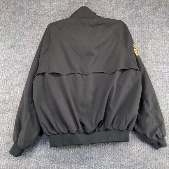 King Louie Men's UAW Chicago Stamping Full Zip Jacket Black Medium Vintage Union - Picture 7 of 15